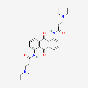 1,5-Bis[3-(diethylamino)propionamido]anthracene-9,10-dione