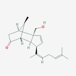 molecular formula C20H28O2 B1245644 Dictyterpenoid B 