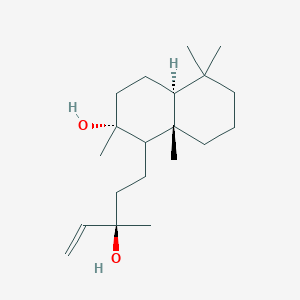 (2R,4aS,8aS)-1-[(3R)-3-hydroxy-3-methylpent-4-enyl]-2,5,5,8a-tetramethyl-3,4,4a,6,7,8-hexahydro-1H-naphthalen-2-ol