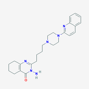 molecular formula C25H32N6O B1245654 TZB 30878 