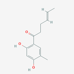 molecular formula C13H16O3 B1245696 Sohirnone A 
