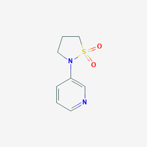 2-(Pyridin-3-yl)isothiazolidine 1,1-dioxide
