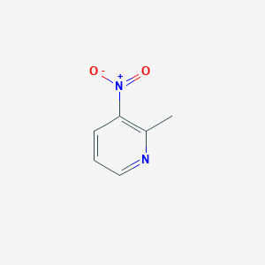 molecular formula C6H6N2O2 B124571 2-Methyl-3-nitropyridine CAS No. 18699-87-1