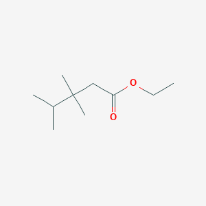 molecular formula C10H20O2 B1245726 Ethyl 3,3,4-trimethylpentanoate CAS No. 80246-74-8