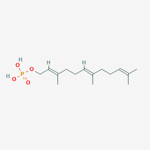 molecular formula C15H27O4P B1245735 Farnesyl phosphate 