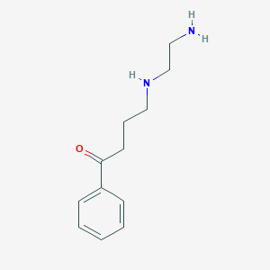 1-Butanone, 4-((2-aminoethyl)amino)-1-phenyl-
