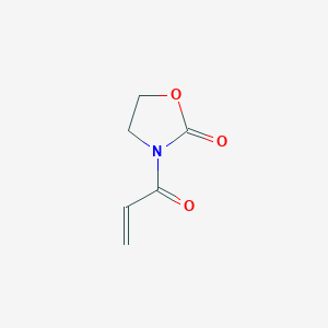 molecular formula C6H7NO3 B1245777 3-丙烯酰基-2-噁唑烷酮 CAS No. 2043-21-2