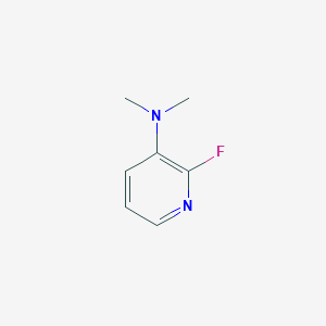 molecular formula C7H9FN2 B12457889 (2-Fluoropyridin-3-yl)dimethyl amine 