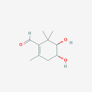molecular formula C10H16O3 B1245803 Crocusatin J 