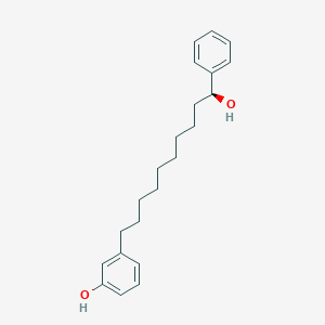 molecular formula C22H30O2 B1245817 Kneglomeratanol 