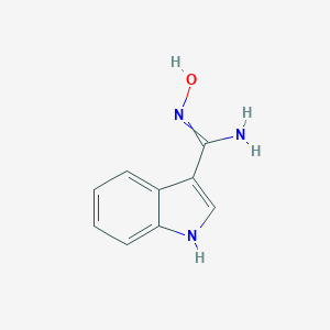 molecular formula C9H9N3O B124586 Indole-3-amidoxime CAS No. 95649-37-9
