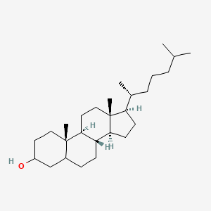 molecular formula C27H48O B1245900 Cholestan-3-ol 