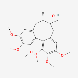 molecular formula C24H32O7 B1245909 Schisandrol A 