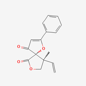 molecular formula C16H14O4 B1245911 Hyperolactone C 