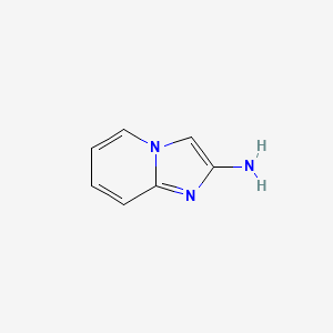 molecular formula C7H7N3 B1245913 Imidazo[1,2-A]pyridin-2-amine CAS No. 39588-26-6