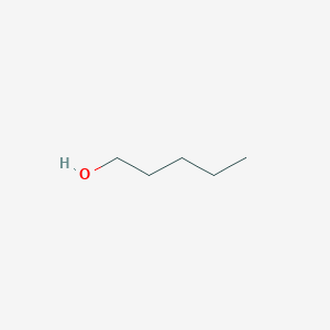 molecular formula C5H12O<br>CH3(CH2)3CH2OH<br>C5H12O B124592 戊醇 CAS No. 71-41-0