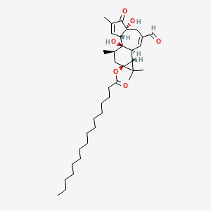 12-Deoxyphorbaldehyde-13-hexadecanoate