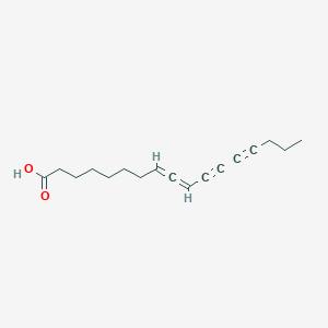 molecular formula C17H22O2 B1245928 Phomallenic acid B 