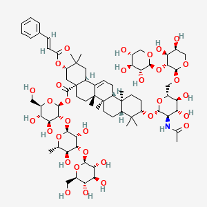 molecular formula C75H113NO32 B1245944 Enterolosaponin B 