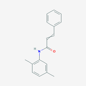 molecular formula C17H17NO B12459512 (E)-N-(2,5-Dimethylphenyl)-3-phenyl-prop-2-enamide 