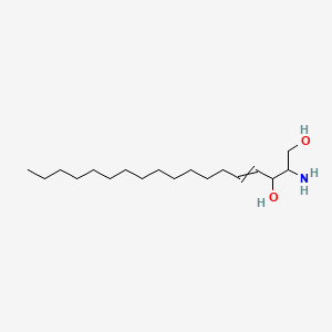 molecular formula C18H37NO2 B12459689 4-Octadecene-1,3-diol, 2-amino- 