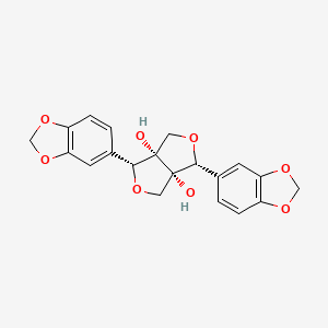 molecular formula C20H18O8 B1245971 Wodeshiol 
