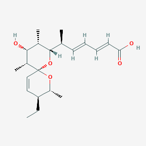 molecular formula C21H32O5 B1245977 Pteridicacid A 