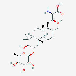 molecular formula C30H51NO9 B1245982 Brasilicardin C 
