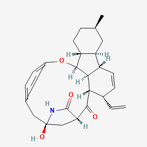molecular formula C28H33NO4 B1245999 Hirsutellone B 