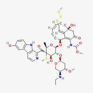 molecular formula C45H50N4O12S4 B1246015 Shishijimicin C 