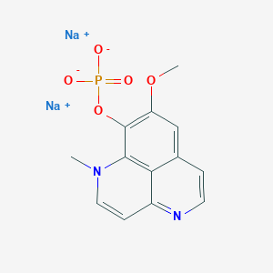 molecular formula C13H11N2Na2O5P B1246025 Hystatin 1 