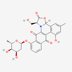 molecular formula C27H25NO10 B1246026 Jadomycin S 