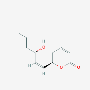 molecular formula C12H18O3 B1246029 Desacetylumuravumbolide 