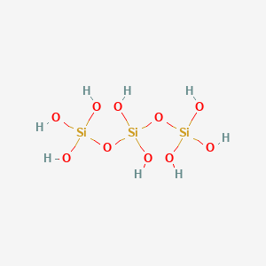 molecular formula H8O10Si3 B1246040 Trisiloxaneoctol CAS No. 57956-13-5