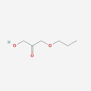 molecular formula C6H12O3 B1246043 1-羟基-3-丙氧基丙酮 