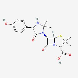molecular formula C19H23N3O5S B1246044 Oxetacillin CAS No. 53861-02-2