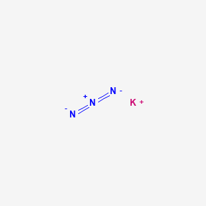 molecular formula KN3 B1246060 potassium azide CAS No. 20762-60-1