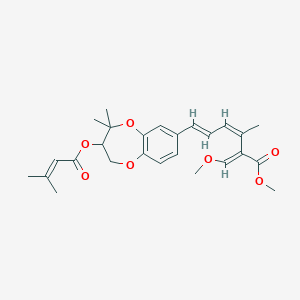molecular formula C26H32O7 B1246077 Strobiluirin P 