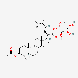 molecular formula C38H58O8 B1246080 Tsugarioside C 