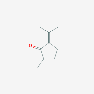 molecular formula C9H14O B1246091 Camphorone 