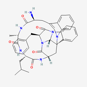 molecular formula C40H43N7O5 B1246092 Kapakahine F 