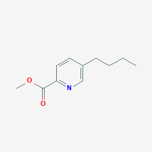molecular formula C11H15NO2 B1246095 Methyl fusarate CAS No. 17072-92-3