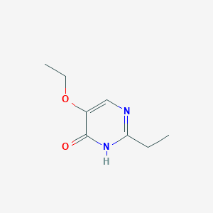 4-Pyrimidinol, 5-ethoxy-2-ethyl-