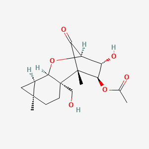 molecular formula C17H24O6 B1246101 Tenuipesine A 