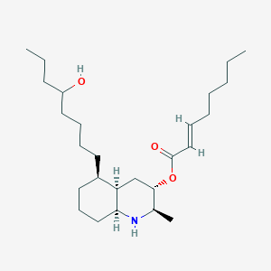 molecular formula C26H47NO3 B1246108 Lepadin E 