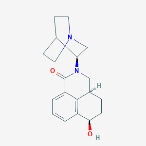 molecular formula C19H24N2O2 B124611 (6R)-Hydroxy (S,S)-Palonosetron CAS No. 176019-33-3