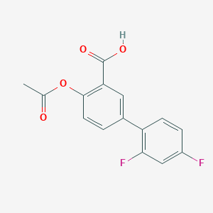 molecular formula C15H10F2O4 B1246137 Agn-PC-0N4lmd CAS No. 55543-97-0