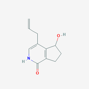 molecular formula C11H13NO2 B1246141 Louisianin B 