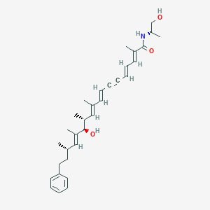 molecular formula C32H43NO3 B1246146 6,7-Dehydrostipiamide 