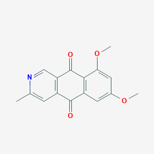 molecular formula C16H13NO4 B1246156 Scorpinone 